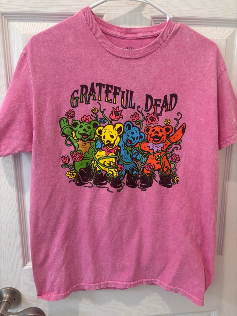 Grateful Dead Pink Style Graphic Tee